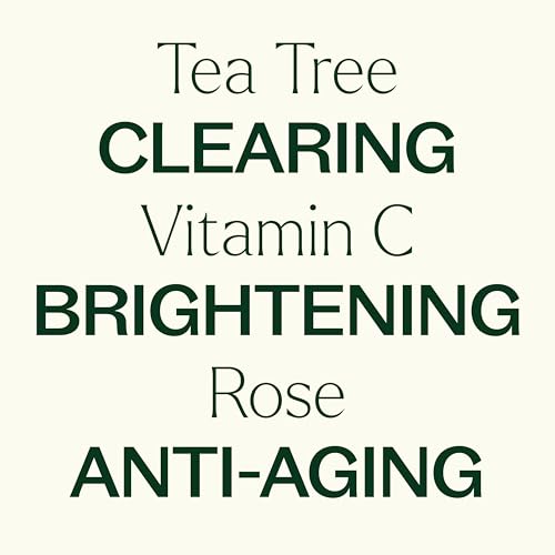 Plant Therapy Facial Serum Trio Set 1 oz each, Vitamin C & Hyaluronic Acid, Rose with Bakuchiol & Tea Tree with Niacinamide, Reduces the Appearance of Fine Lines & Wrinkles