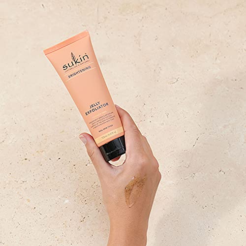 Sukin Brightening Jelly Exfoliator with Kakadu Plum & Jojoba, 4.23 Ounce