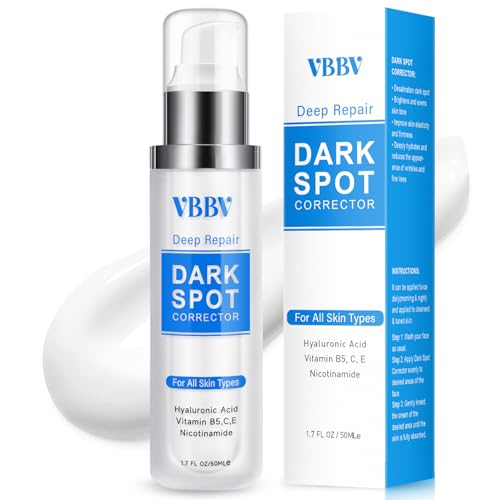 Dark Spot Remover for Face and Body, Dark Spot Corrector, Sun Spot Freckles Hyperpigmentation Treatment, Advanced Dark Spot Remover Cream with Niacinamide for Women and Men (1.7 Fl Oz)