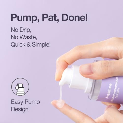 Naisture Hyaluronic Acid Emulsion ? Lightweight Face Moisturizer, Niacinamide for Layering Hydration & Skin Barrier Support