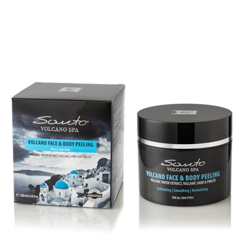Volcanic Sand Body and Face Peeling Cream - Deep Cleansing & Skin Renewal 200ml