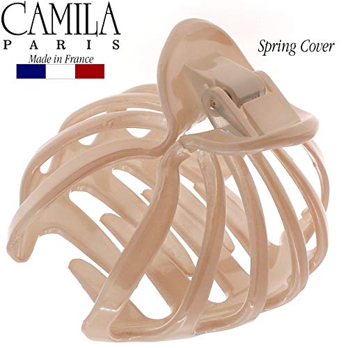 Camila Paris CP3051 Nude 2-Pack Octopus Hair Clips for Thick Hair - Large Claw Clips