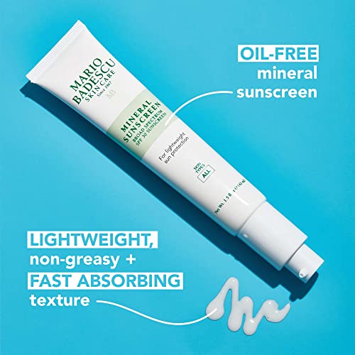 Mineral Sunscreen SPF 30 for All Skin Types Reef Safe Oil-Free Face Moisturizer