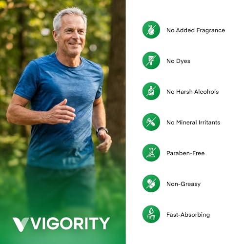Vigority DMSO Cream 4.2oz - 99.9% Pure Topical Joint & Muscle Support with Arnica & Aloe Vera