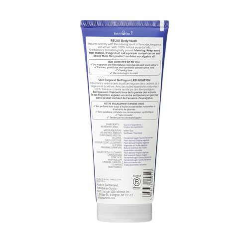 Weleda Aroma Essentials Relax Creamy Body Wash, Parabens Free, 6.8 Fluid Ounce (Pack of 1)