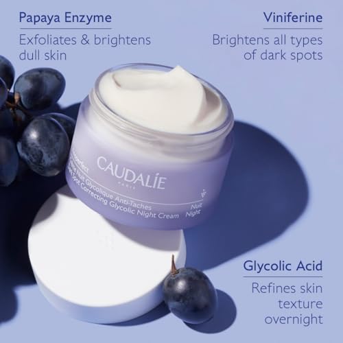 Caudalie Vinoperfect Brightening Glycolic Night Cream for Dark Spots - 50 mL