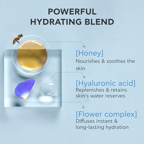 APIVITA Aqua Beelicious Perfecting & Hydrating Toner | Hydrating & Soothing Dewy Toner with Honey, Prebiotics & Flowers, 200 mL / 6.67 oz