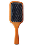 Large Wooden Paddle Hair Brush with Vegan Boar & Nylon Bristles