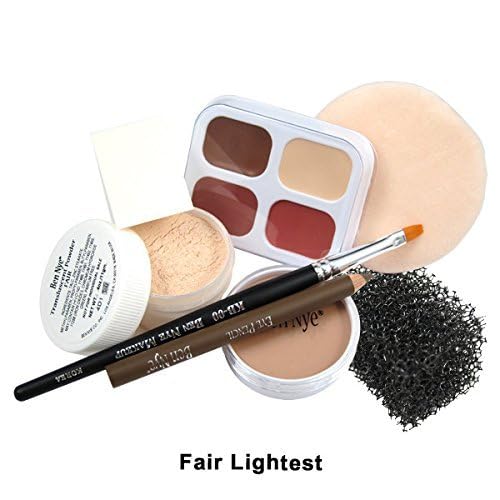 Ben Nye Theatrical Creme Makeup Kit - FAIR Lightest Shade, Personal Kit