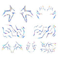 180Pcs Patriots-Tattoos Red-White and Blue - 4th of July American USA Flag Tattoos for Kids Individually Sheets Fourth of July Stickers Independence/Memorial/Labor Day Party Decorations Favors