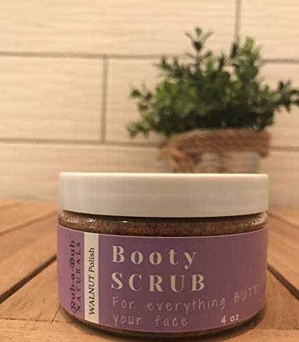 1 Count Walnut Body Scrub for Exfoliation, Acne & Cellulite - Made in USA