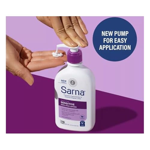 Vanicream Gentle Body Wash -12 fl oz & Sarna Sensitive Anti-Itch Lotion for Dry Skin - 7.5 Fl Oz Bundle