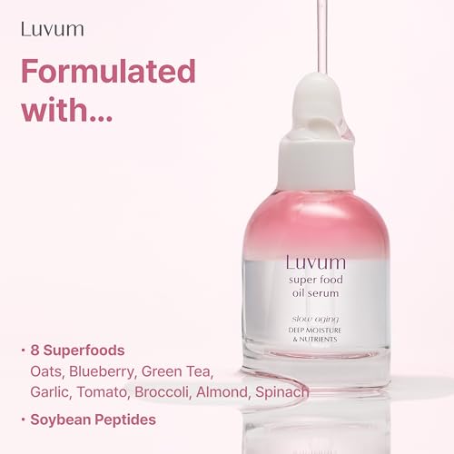 Hydrating Skin Oil Serum with Peptides & Superfood Oils - 1.01 fl oz
