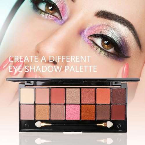 Rainbow Makeup Kit for Girls with Brushes & Organizer - Fun Cosmetic Set
