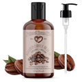 Natural Born Oils Roasted Coffee Bean Oil, 8oz, Organic, Cold-Pressed, Vitamin-Rich, Skin Radiance Enhancer, Hair Conditioner