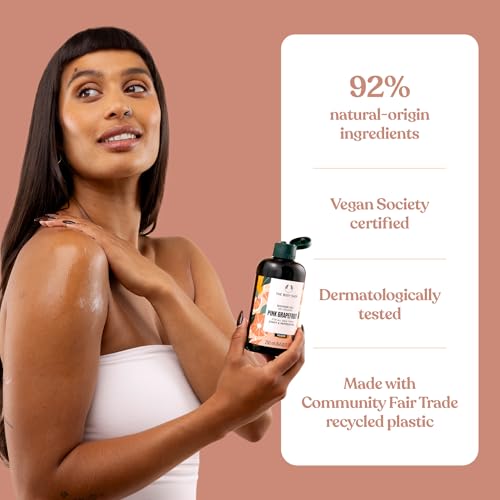 The Body Shop Pink Grapefruit Shower Gel All Skin Types 8.4 Ounces