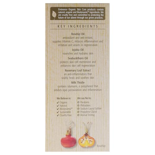 Eminence Rosehip Triple C + E Face & Hair Firming Oil - 1 oz