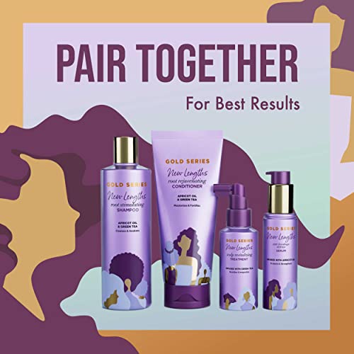 Pantene Gold Series New Lengths Scalp Revitalizing Treatment, 4.2 Fl Oz ?? Scalp Treatment Infused with Green Tea, Moisturizes, Strengthens and Protects from the Root for Visibly Longer Hair
