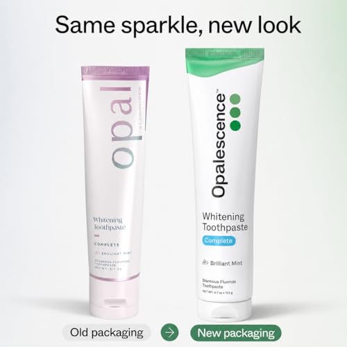 Opalescence Complete 4-in-1 Toothpaste Stannous Fluoride, Brilliant Mint, 4.7 fl oz (Pack of 3)