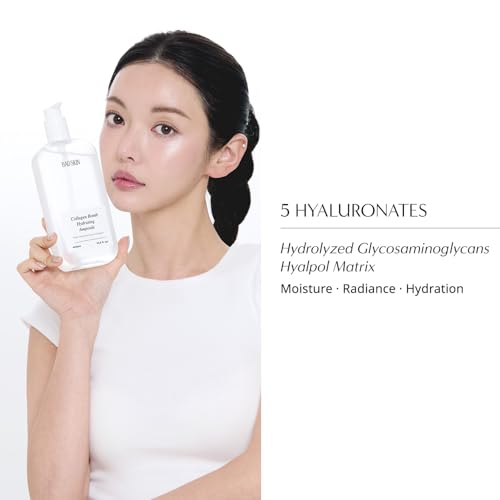 BadSkin Collagen Bomb Hydrating Ampoule 400ml – Korean Sensitive & Dry Skin Care - 13.5 Fl Oz Pack of 1