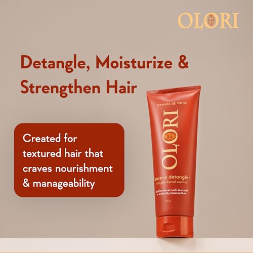 Leave-In Conditioner & Detangler for Curly Coily Wavy Hair - 8 oz