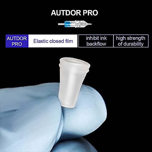 Autdor Tattoo Cartridge Needles 100Pcs Mixed Round Liner Shader Flat Magnum RL RS M1 Variation