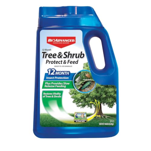 BioAdvanced 12 Month Tree & Shrub Protect & Feed Granules 10 lb - Insect Killer & Fertilizer