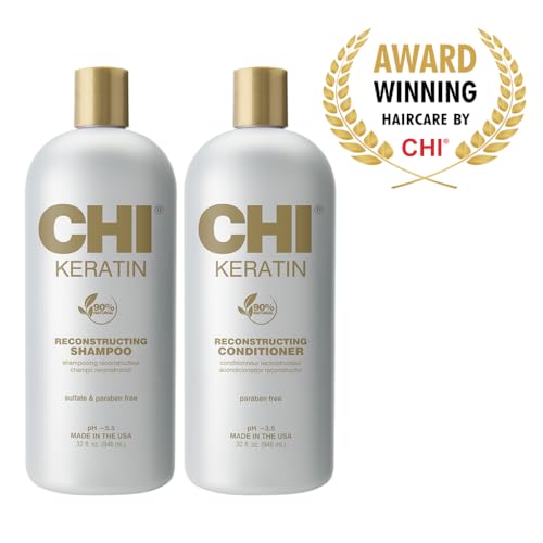 Keratin Moisturizing Shampoo & Conditioner Duo - 32 Oz Pack of 2 Variation of THIS listing