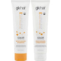 GK HAIR Travel Size Curly Hair Shampoo & Conditioner Set 3.4 Fl Oz - Color & Frizz Protection