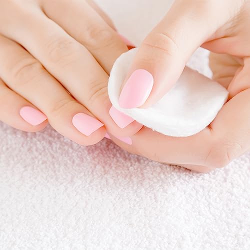 Diane Multi-Layer Cotton Ovals - 100 Count, Hypoallergenic Makeup & Nail Polish Remover Wipes - Pack of 2