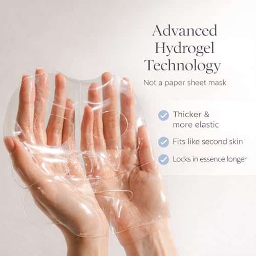 DOJAGI Hydrogel Exosome Face Mask Set - Intensive Hydration & Firming, 5 Sheets