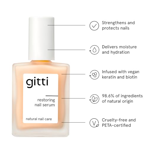 Nail Recovery Serum - Restoring Vegan Nail Strengthener - 0.5 Fl Oz