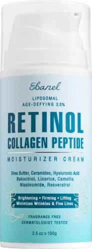 Retinol Face Cream with Collagen & Hyaluronic Acid - Anti-Aging Moisturizer