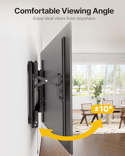 Heavy Duty Tilting TV Wall Mount for 55-105 Inch Large TVs up to 200 lbs - Variation 55"-105" TV