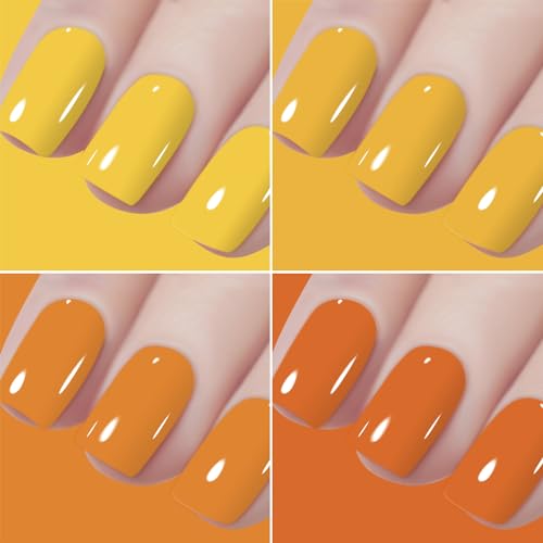 Vishine 48Pcs Gift Set Gel Nail Polish Kit Soak Off UV LED Nail Gel Polishes for Nail Art 8 ML/PC Pack of 48 Pretty Colors Series Kit 006