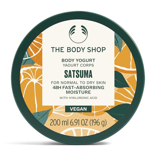 The Body Shop Satsuma Body Yogurt - 48Hr Moisture for Dry Skin, 6.76 Fl Oz