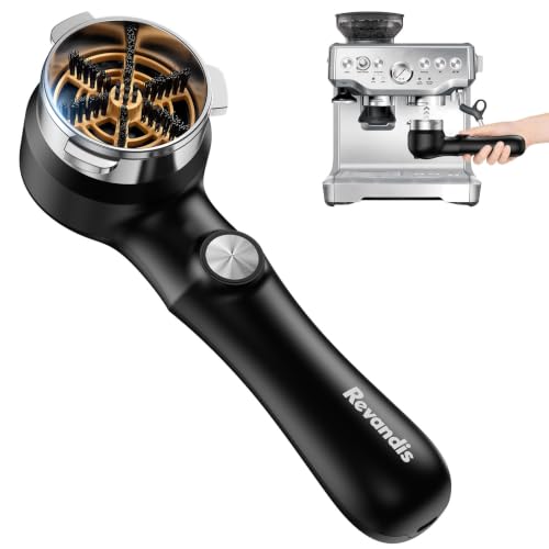 Electric Espresso Group Head Cleaning Brush for 54mm Breville & Sage Machines - Cordless Rechargeable