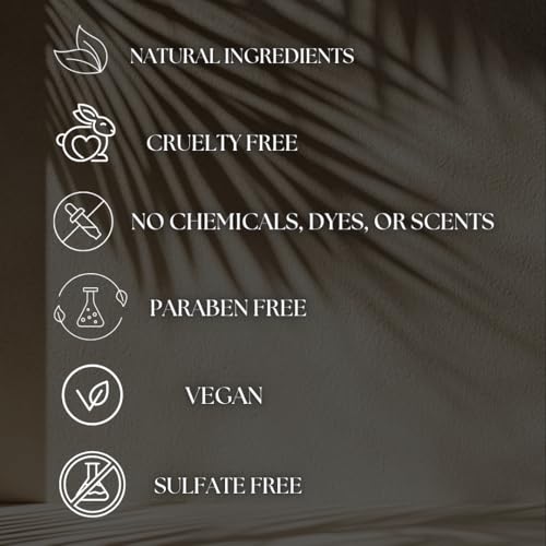Unscented Bar Soap | Only 7 Ingredients | For Sensitive Skin, Face & Body Wash | Natural Moisturizing Formula with Organic Coconut Oil, Shea Butter & Olive Oil | 2 Pack