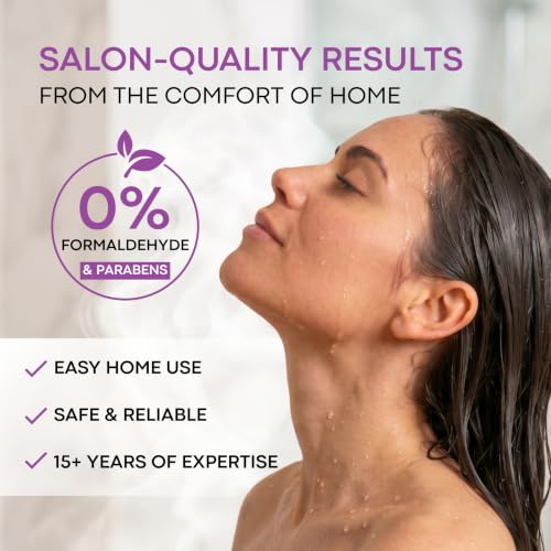 Moroccan Keratin Hair Treatment 120ml - Formaldehyde-Free Smoothing & Straightening