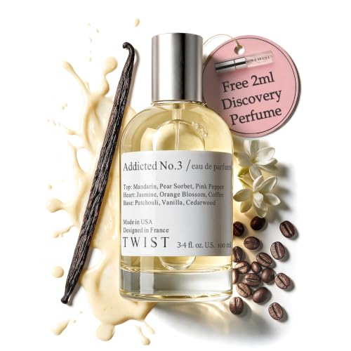 Addicted No. 3 Eau De Parfum for Women - Inspired by Black Opium, 100ml (Variation of Addicted No. 3 - Inspired by Blk. Opium, 3.4 Fl Oz)