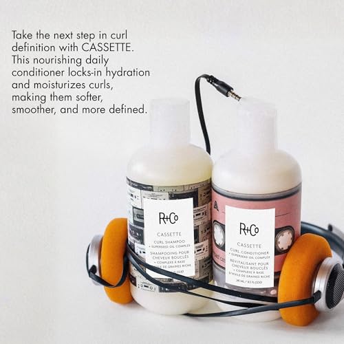 R+Co Cassette Curl Conditioner with Superseed Oil Complex 8.5 Fl Oz - Frizz Control & Moisture
