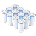 BOGDA 12-Pack Water Filter Replacement for Zero Pitchers Dispensers ZR-001 ZR-004 ZP-006 ZR-017