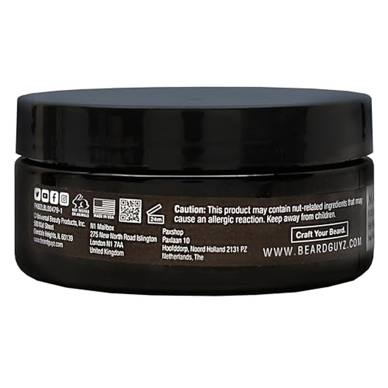 Beard Guyz Matte Styling Clay ? Strong?Hold for Beard & Hair ? Natural Texture & Matte Finish Styling Clay for Men¡¯s Grooming, 3 oz