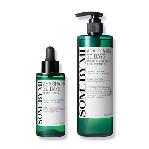 SOME BY MI AHA BHA PHA 30 Days Miracle Acne Clear Body Cleanser & AHA BHA PHA 30 Days Miracle Serum