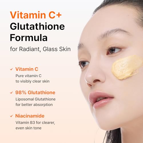 DearKlairs Freshly Juiced Vitamin Clay Mask Cleanser, Deep Pore Wash, Clear Radiant Skin, Tangerine Peel Powder, PHA, Niacinamide, 5.07 Fl Oz (Pack of 1)