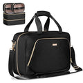 Extra Large Toiletry Bag for Women with 4 Individual Cases, Large Travel Makeup Organizer Bag with Hair Tool Pocket and Makeup Brushes Compartment