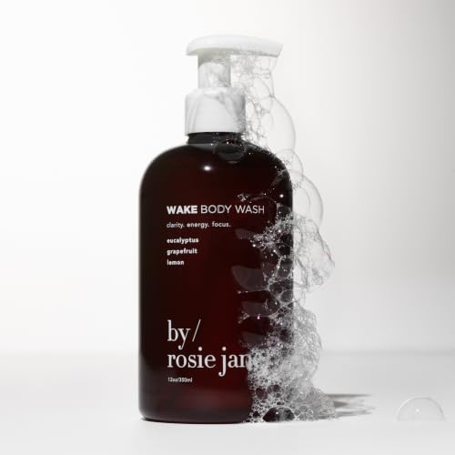 Grapefruit Scented Wake Body Wash - Hydrating Eucalyptus & Citrus for Skin Elasticity - Vegan & Non-Toxic - 350ml