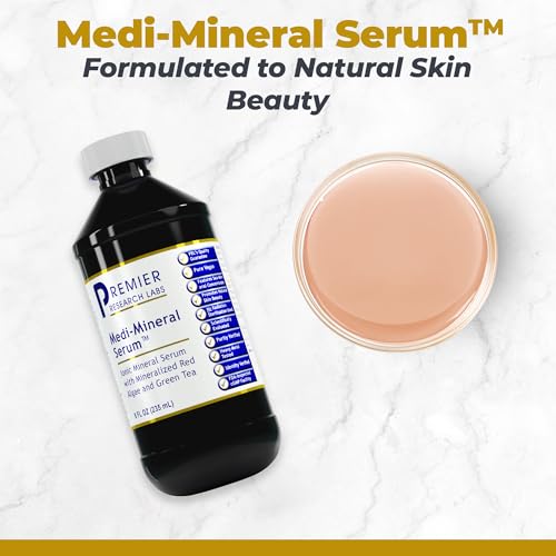 Natural Skin Serum with Red Marine Algae & Green Tea - Supports Facial Clarity 8oz