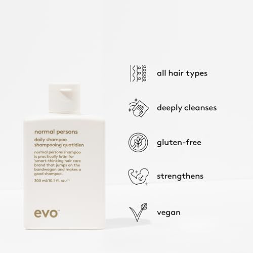 EVO Clarifying Shampoo for Normal to Oily Hair - Deep Cleanses & Balances Scalp, 10.1 Fl Oz