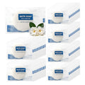 100 Pack Mini Travel Size Bar Soap Bulk,0.53 oz/15 grams Individually Wrapped Round Small Disposable Hotel Soap Bars Toiletries for Church,Homeless Gifts,Bathroom,Guest